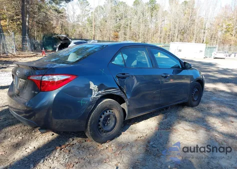 2015 Toyota Corolla Le Eco z USA, uszkodzony, nr VIN 2T1BPRHE2FC394446
